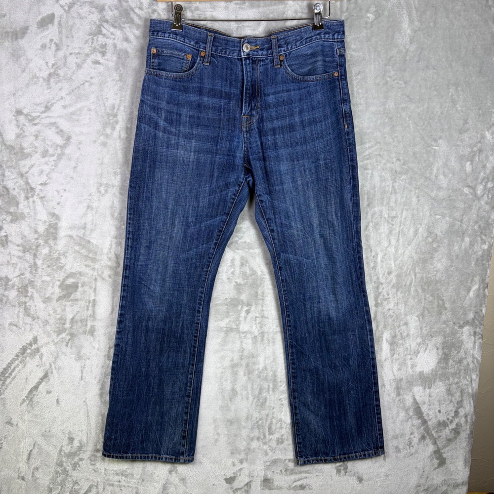 American Eagle Jeans Original Bootcut 32x32 Mens Blue Western Cowboy Faded Denim